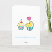 特別なフレンドのパーソナライズハッピーバレンタインデー カード (裏面)