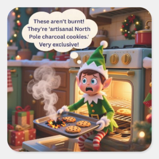 特別なホリデーエディション！ スクエアシール (正面)