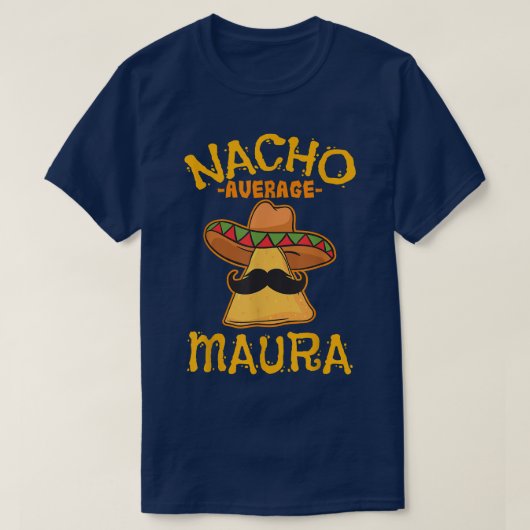 特別なマウラ名前入りユーモアタコ Tシャツ (デザイン正面)