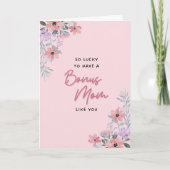 特別なママへの母の日の花のカード シーズンカード (正面)