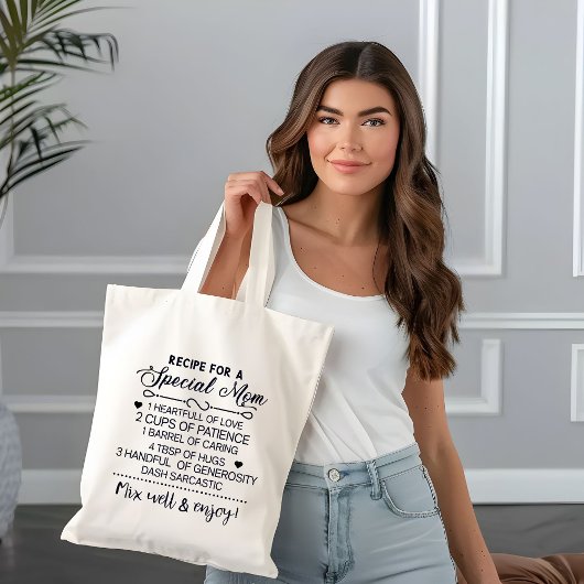 特別なママへの母の日ギフトのレシピ トートバッグ