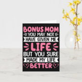 特別なママ あなたが私の人生を良くしてくれた 特別な娘の母 カード (黄色い花)