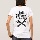 特別なメカニックのレンチ Tシャツ (裏面)