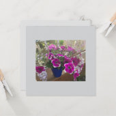 特別なメッセージまたは発表のためのフラットカード カード (正面/裏面インサイチュ)