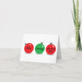 "特別なメッセージパーソナライズされた"  案内状 (正面)