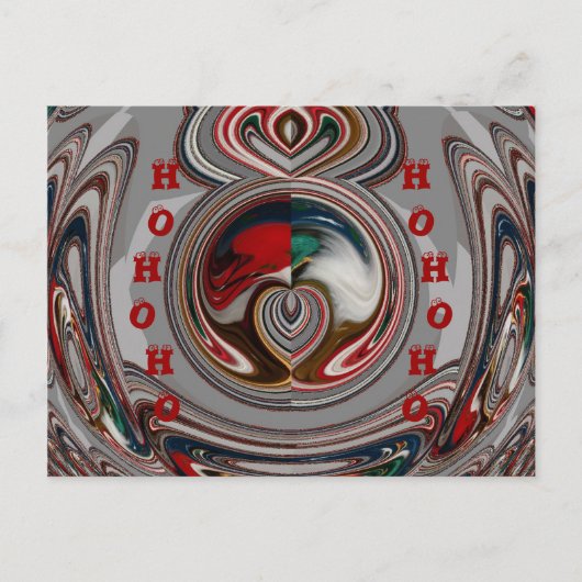 特別なメリークリスマスHohoho! プロダクトをカスタマイズ シーズンポストカード (正面)