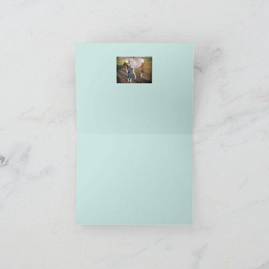 特別なモーメ空白のントのノートカード カード (内部)