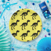 特別なユニーク恐竜の骨格パーティープレート ペーパープレート (パーティー)