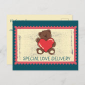 特別なラブデリバリーキッズつながりはがき。 ポストカード (正面/裏面)