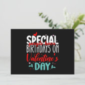 特別な人々はバレンタインデーに誕生日を迎える 招待状 (スタンド正面)