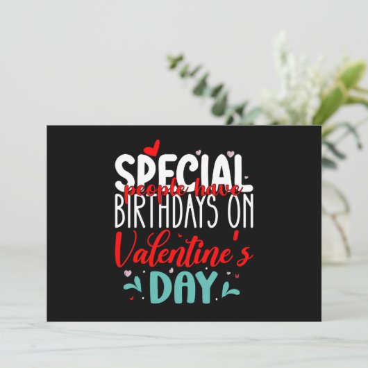 特別な人々はバレンタインデーに誕生日を迎える 招待状 (スタンド正面)