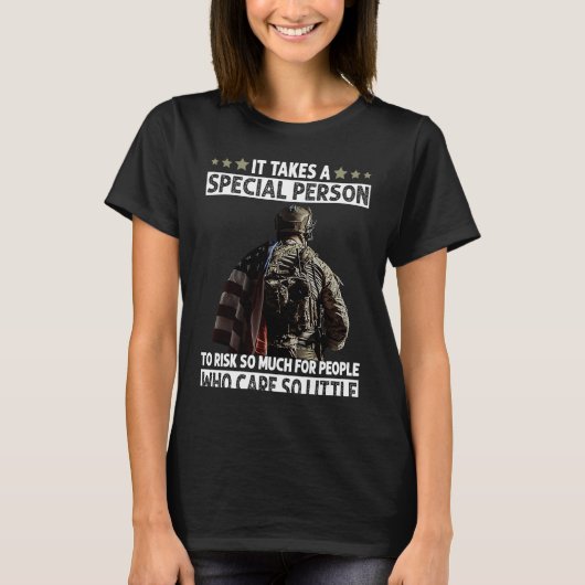 特別な人が糞に危険を及ぼすのは Tシャツ (正面)