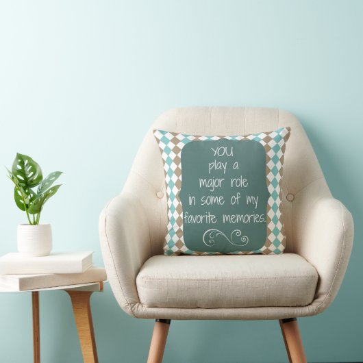 特別な人と思い出お気に入りのの引用文 クッション (椅子)