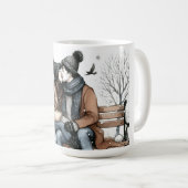 特別な人に、ありがとう。 コーヒーマグカップ (正面右)