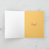 特別な人のために カード (内部)