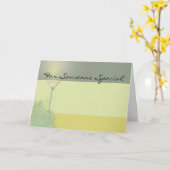 特別な人のために カード (黄色い花)