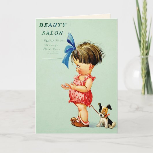 特別な人のために。ヴィンテージアートバレンタインデー シーズンカード (正面)