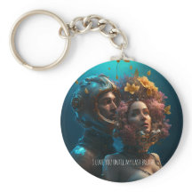 特別な人のためのロマンチックなキーチェーン