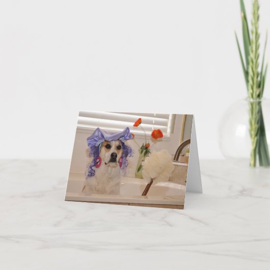 特別な人へのハッピーバースデー サンキューカード (正面)