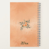 特別な人へのフラワーノートブック ノートブック (裏面)