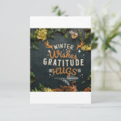 特別な人への感謝カード 招待状 (スタンド正面)