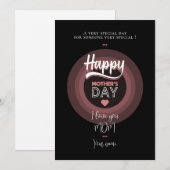 特別な人へ フラット ホリデー カード (正面/裏面)