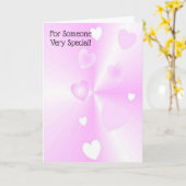 特別な人 カード (黄色い花)