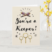 特別な人 カード (黄色い花)