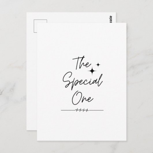 特別な人 ポストカード (正面/裏面)