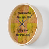 特別な人 壁時計 (傾斜)