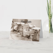 特別な休日=イースターの願い シーズンカード (正面)