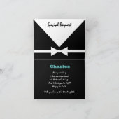 特別な依頼 ウェディングパーティー どんな役割でも V08 招待状 (内部)