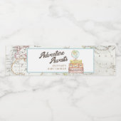 特別な冒険が待っているよ 赤ちゃんのお披露目パーティー ペットボトルラベル (シングルラベル)