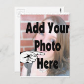 特別な写真を追加してください ポストカード (正面/裏面)