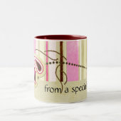 特別な友人から… ツートーンマグカップ (中央)