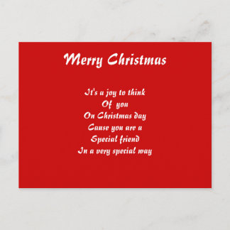 特別な友人はがき シーズンポストカード