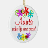 特別な叔母さん セラミックオーナメント (右)