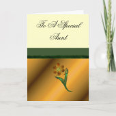 特別な叔母に カード (正面)