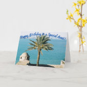 特別な叔母の誕生日カード カード (黄色い花)