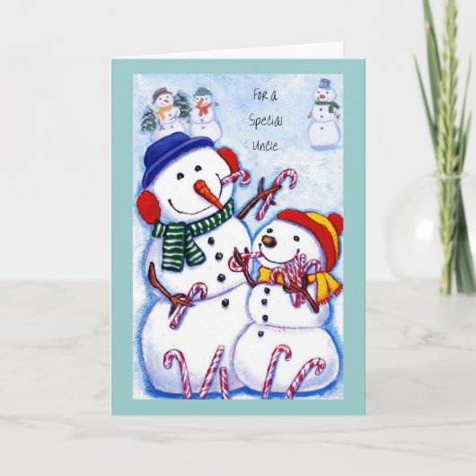 特別な叔父さんのため シーズンカード (正面)