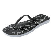 特別な名前のカスタマイズ ビーチサンダル (アングル)