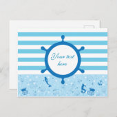 特別な場合のグリーティングカード ポストカード (正面/裏面)