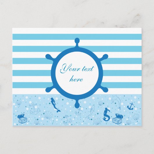 特別な場合のグリーティングカード ポストカード (正面)