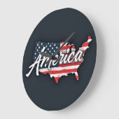 特別な壁時計 ラージ壁時計 (傾斜)