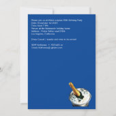 特別な大きな誕生日 招待状 (裏面)