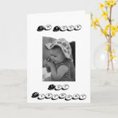 特別な女の子の誕生日**第1誕生日**カード カード (黄色い花)