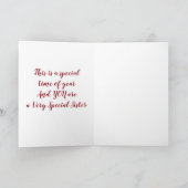 ***特別な姉妹***聖降誕祭に天使がお招きします シーズンカード (内部)