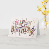 「特別な姪っ子」あなたの誕生日カードに カード (黄色い花)