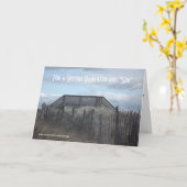 特別な娘および"息子のため" カード (黄色い花)