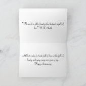 特別な娘と「息子」への記念日カード カード (内部)